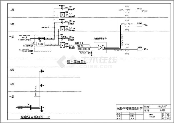 [湖南]知名厂家饲料厂区建筑群全套电气施工图（含总图）-图一