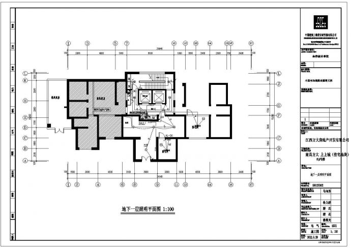[江西]小区住宅楼电气施工图（含航空障碍灯系统图）_图1