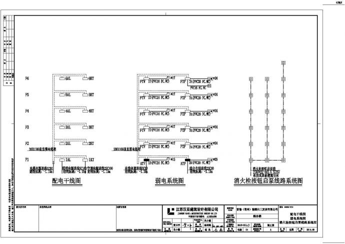 [江苏]综合办公楼电气施工图_图1