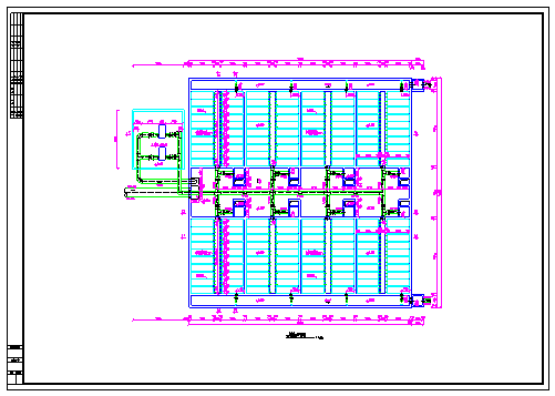 某地污水厂V型滤池设计图纸_图1
