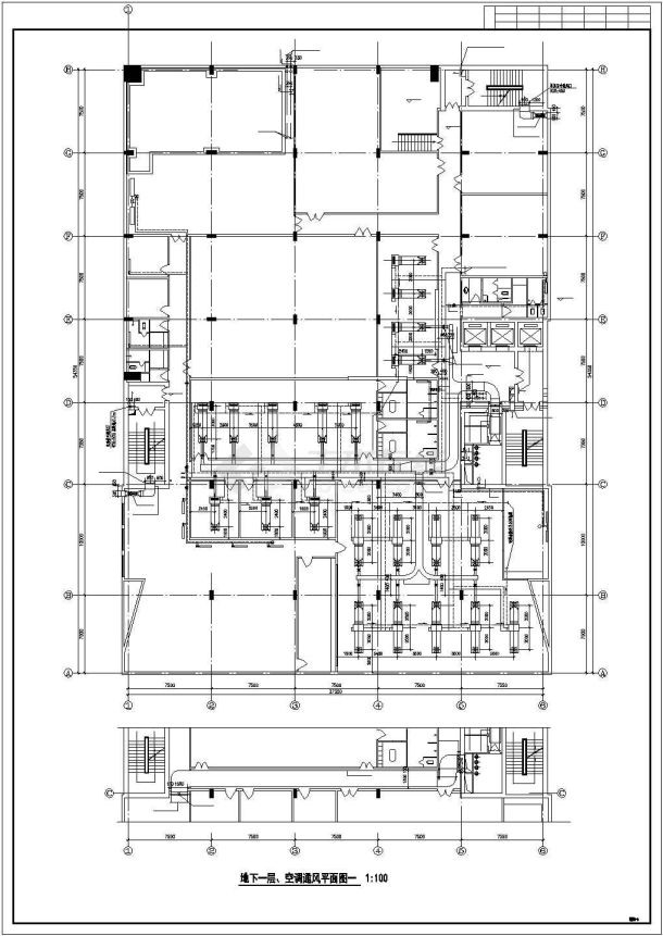 办公楼空调通风建筑基础参考图-图二