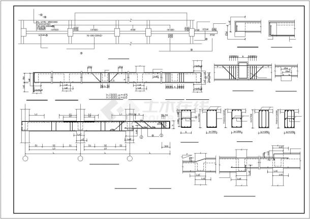 某经典住宅建筑结构设计全套CAD参考图-图二