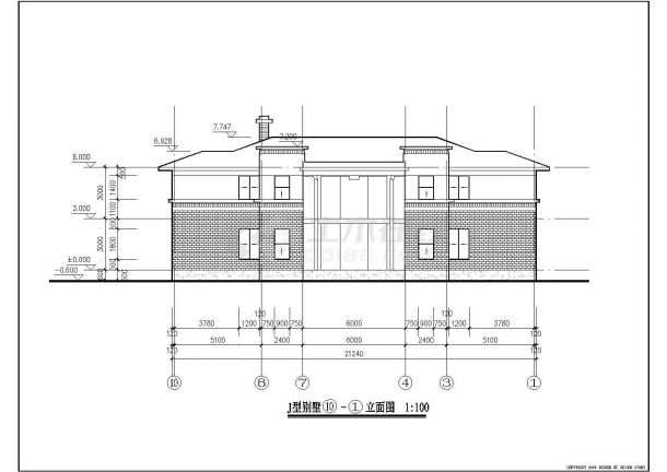 某新修别墅电气施工图CAD图纸-图一