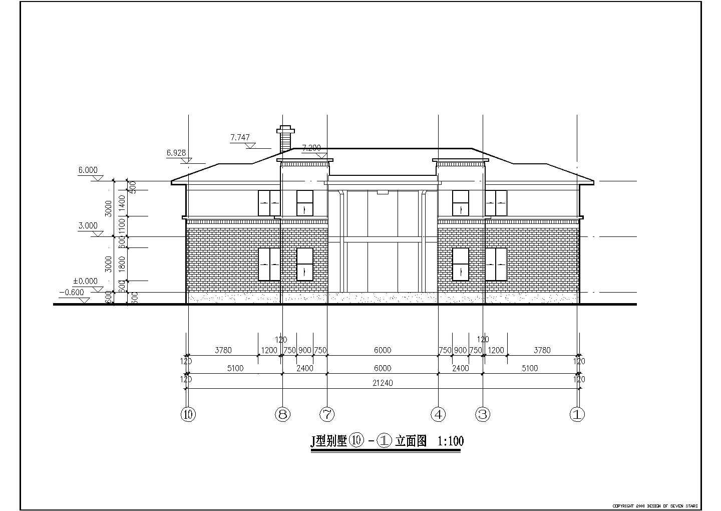 某新修别墅电气施工图CAD图纸