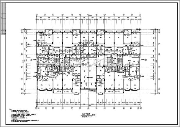 湘江明珠高层住宅建筑设计CAD施工图-图一