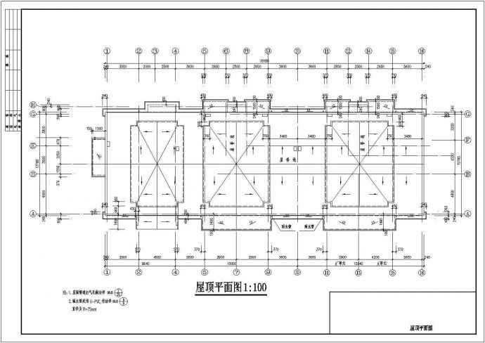 某住宅楼建筑设计CAD施工图（含设备）_图1
