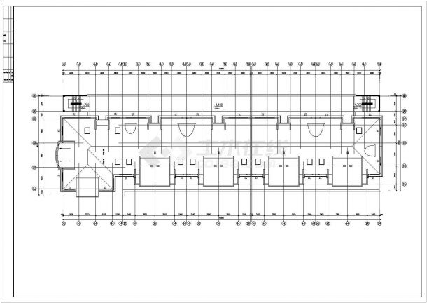 天海花园3号住宅楼建筑设计CAD施工图-图一