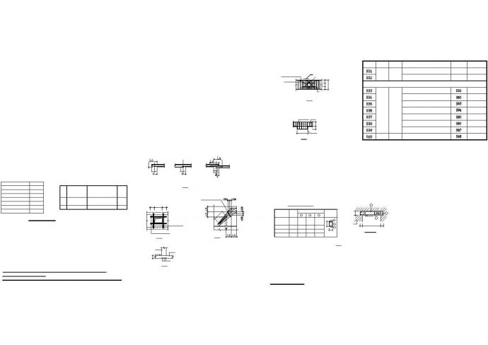 某办公楼建筑结构CAD分布图_图1