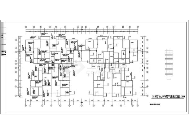 南阳市某16层剪力墙住宅结构设计图-图二