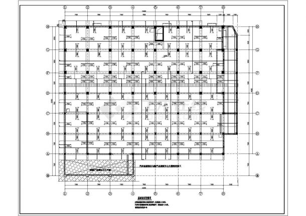 南京某地办公楼结构规划参考图-图二