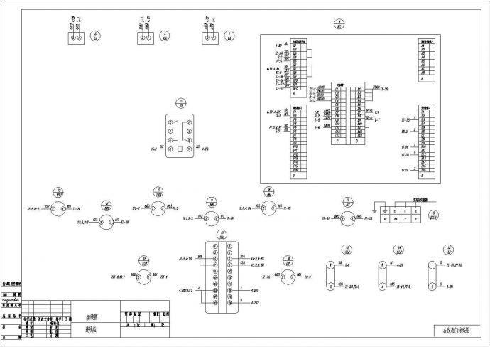 某高压配电工程KYN28型高压柜电气原理图_图1