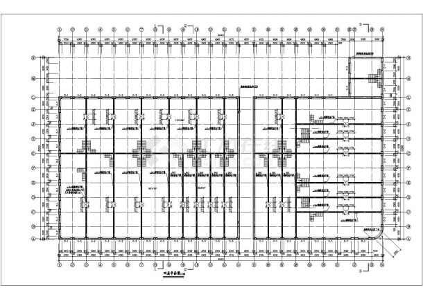 某地商场全套建筑施工图（共8张）-图二
