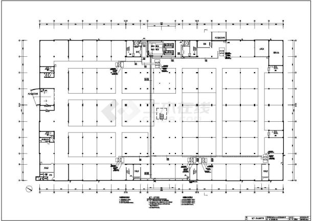 家居用品购物中心空调布置CAD套图-图一