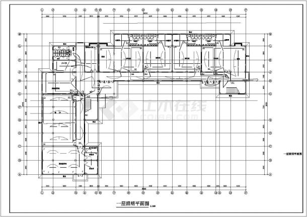 [安徽]幼儿园、小学、中学电气施工设计图纸-图二