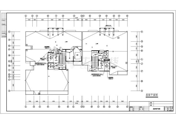 综合居民楼电气系统施工CAD套图-图一