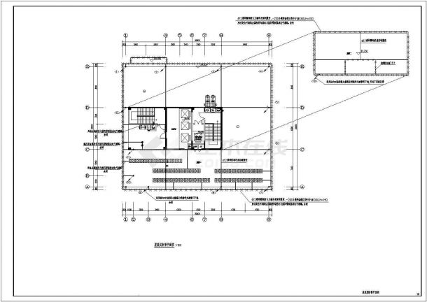[浙江]十四层办公用房及商务用房强弱电设计施工图-图一