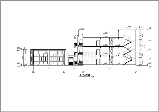 某地框架式幼儿园建筑结构施工图-图二