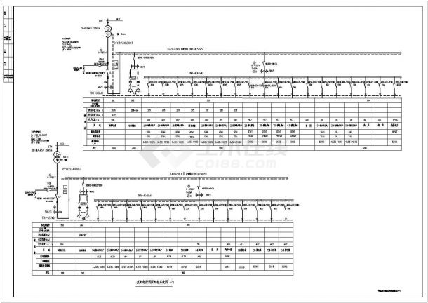 [山东]十一层高层住宅小区变电室设计施工图纸-图一