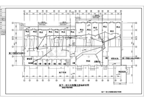 [山东]十一层高层住宅小区变电室设计施工图纸-图二