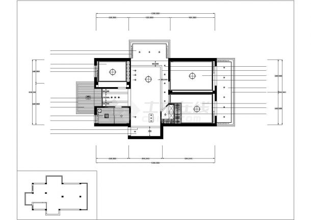 日本住宅设计案例CAD建筑图纸-图一