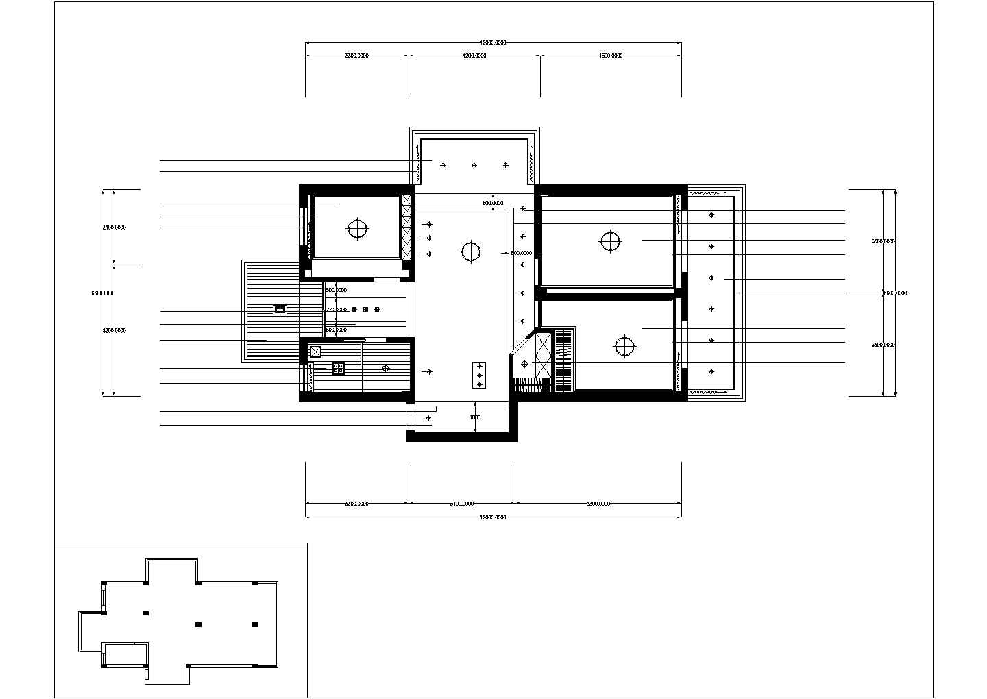 日本住宅设计案例CAD建筑图纸