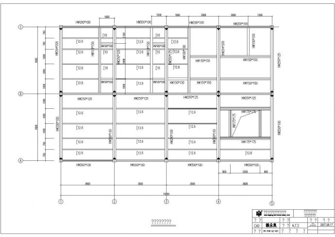 某地楼房制造建筑CAD图纸_图1