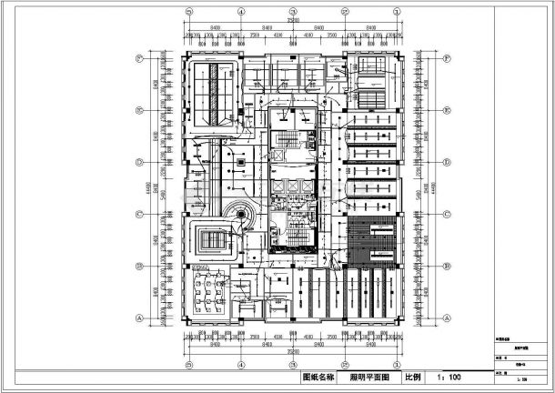 某科技产业园办公楼电气设计施工图-图一