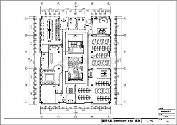 某科技产业园办公楼电气设计施工图-图二