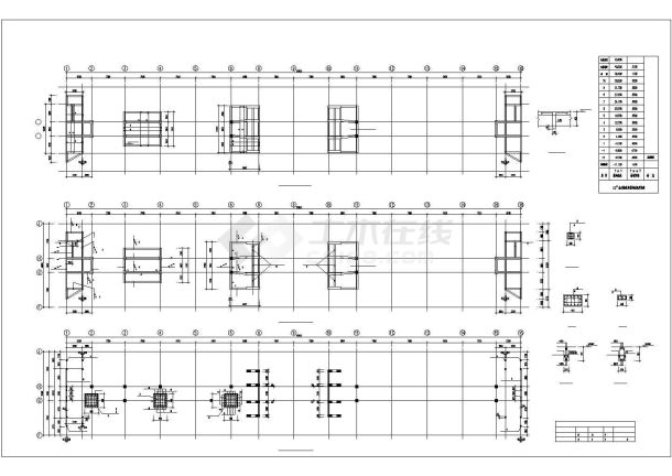 北京某住房楼楼梯CAD施工图-图二