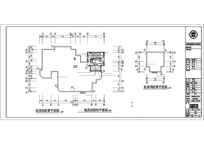 高层住宅楼电气设计cad施工详图(含地下室)_图1