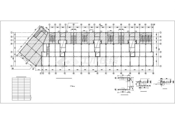 某11层框剪商住楼结构设计图-图二