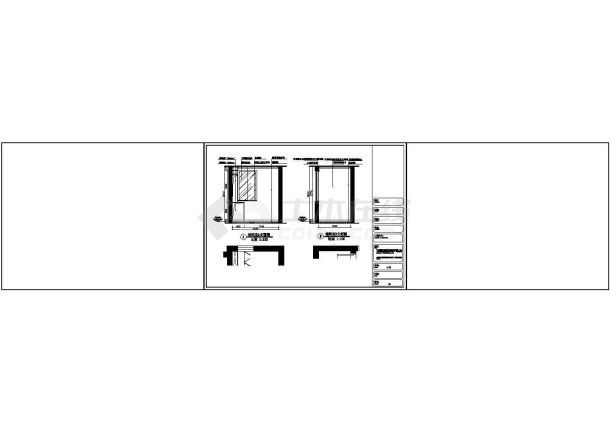 经典中式四居室完整装修设计图纸-图二