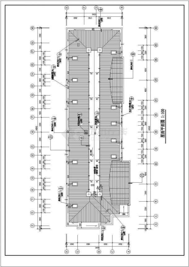 康平嘉园小区全套建筑设计CAD施工图-图一