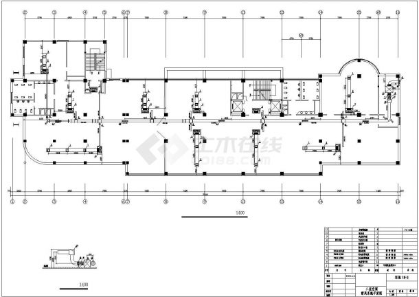 某商厦业务楼空调全套施工参考CAD详图-图二