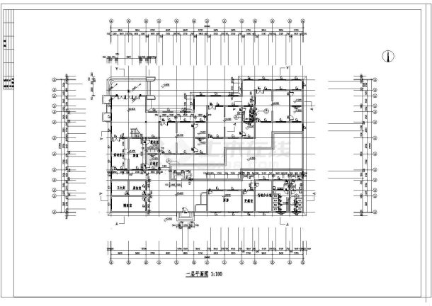 新村幼儿院基础建筑施工详图-图一