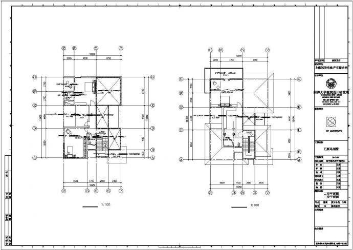某精致地中海风情别墅建筑CAD参考图_图1
