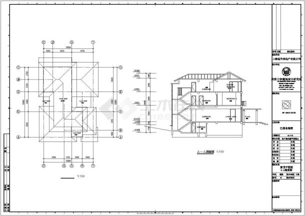 某精致地中海风情别墅建筑CAD参考图-图二