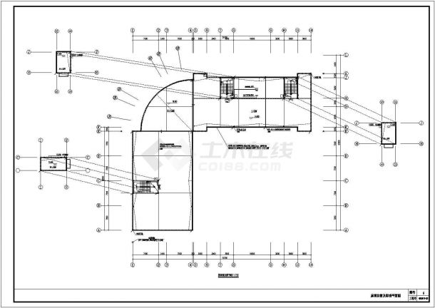 中小型标准厂房电气施工CAD参考图-图二
