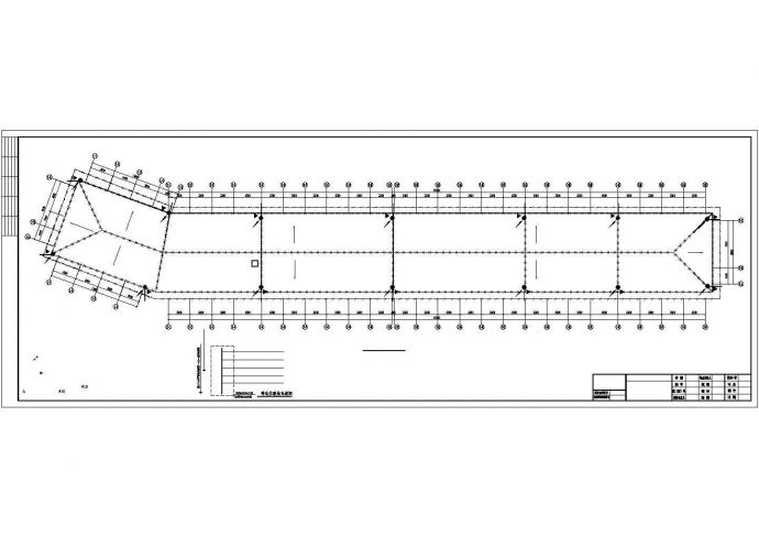 初中学校五层教学楼电气设计cad施工图纸_图1