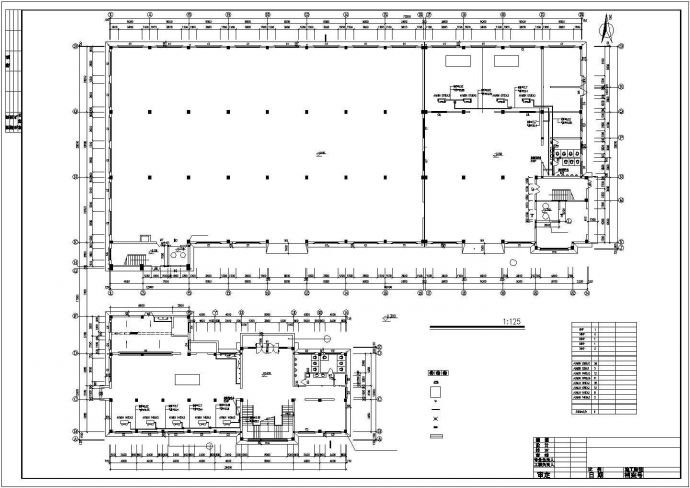 某浙江某厂房空调全套施工参考CAD详图_图1