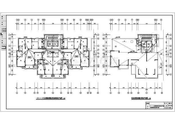 [山东]高层住宅小区强弱电施工图-图二