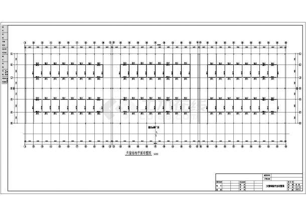 广西柳州市某钢结构厂房结构设计施工图-图二