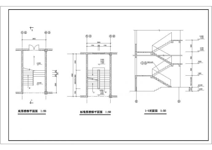 某钢铁公司办公楼建筑全套CAD图纸_图1