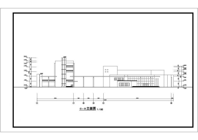 教学楼与报告厅方案设计图_图1