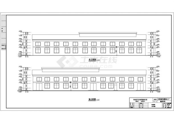 某地一层钢架结构工程建筑设计施工图-图一