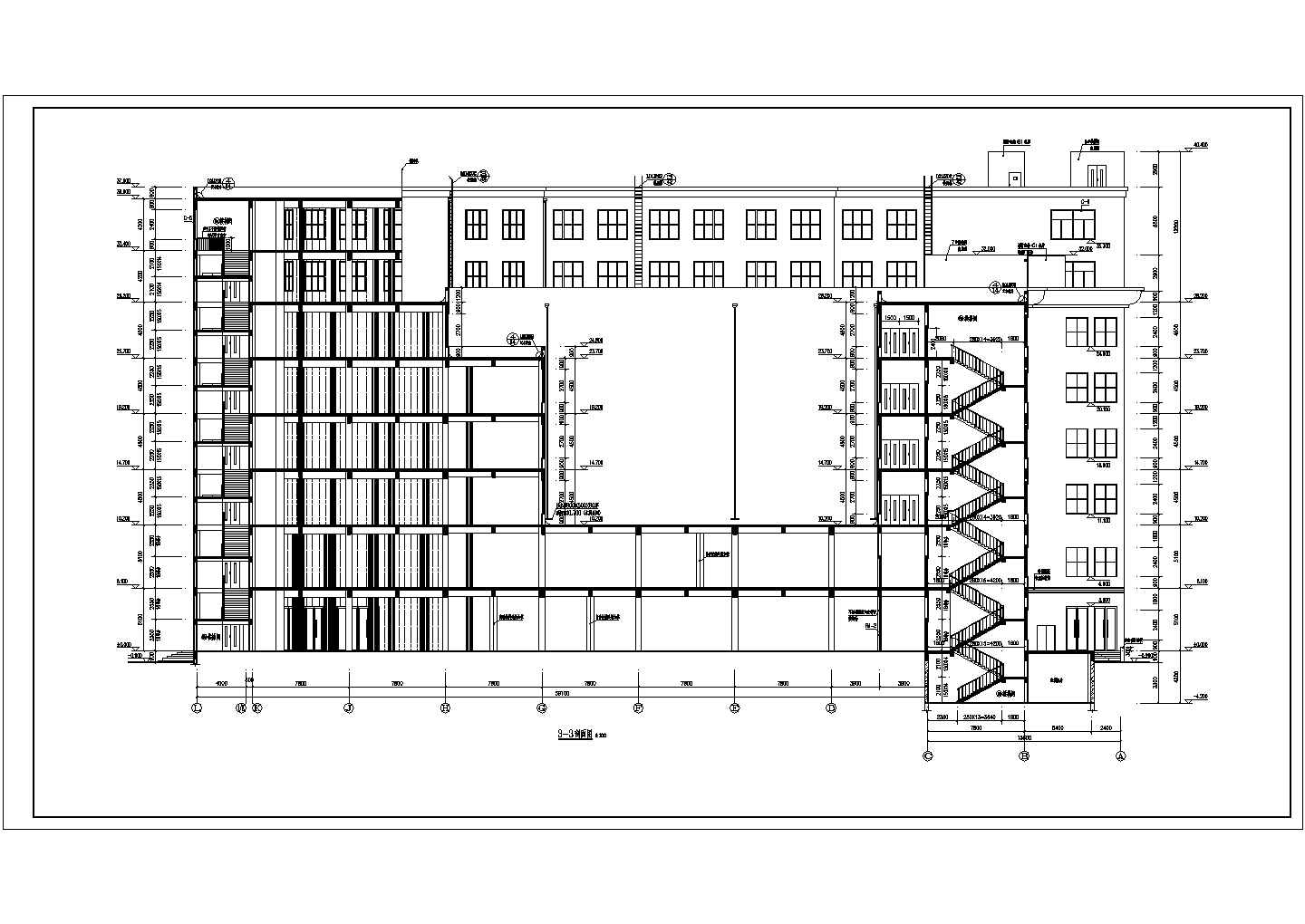 某地商场改扩建工程建筑设计施工图