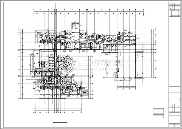 某办公楼空调通风建筑详情图-图二