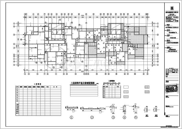 某地上27+1层剪力墙结构住宅结构施工图-图二