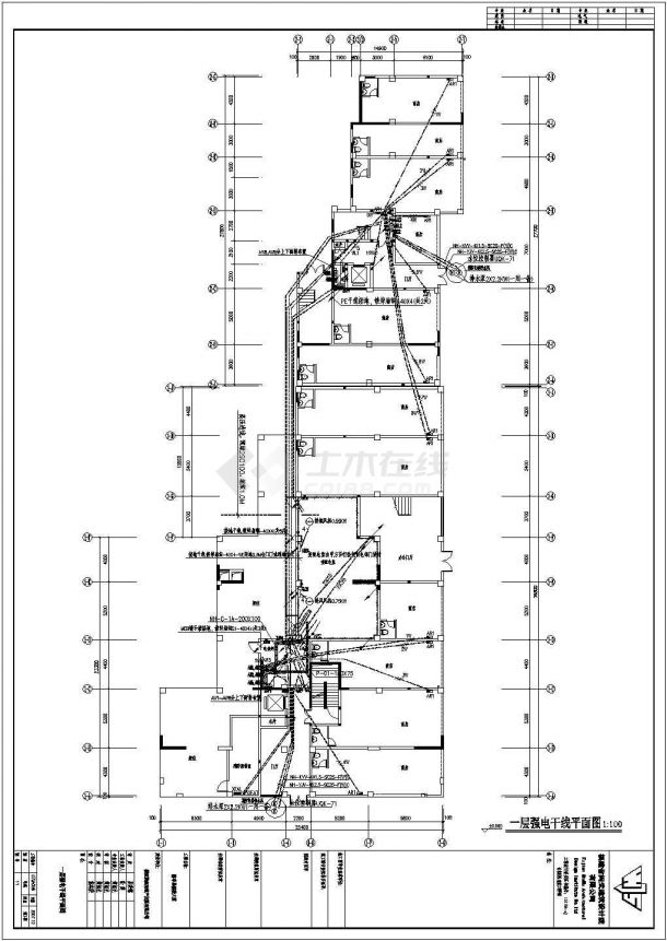 赫章某18层商住楼电气设计施工图-图二