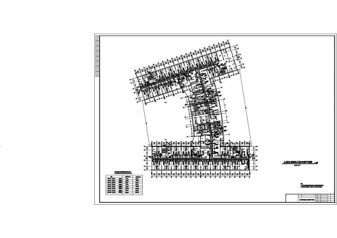 湖南某医院住院部空调通风图纸_图1